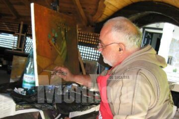 Artistul plastic bulgar Peter Mitchev