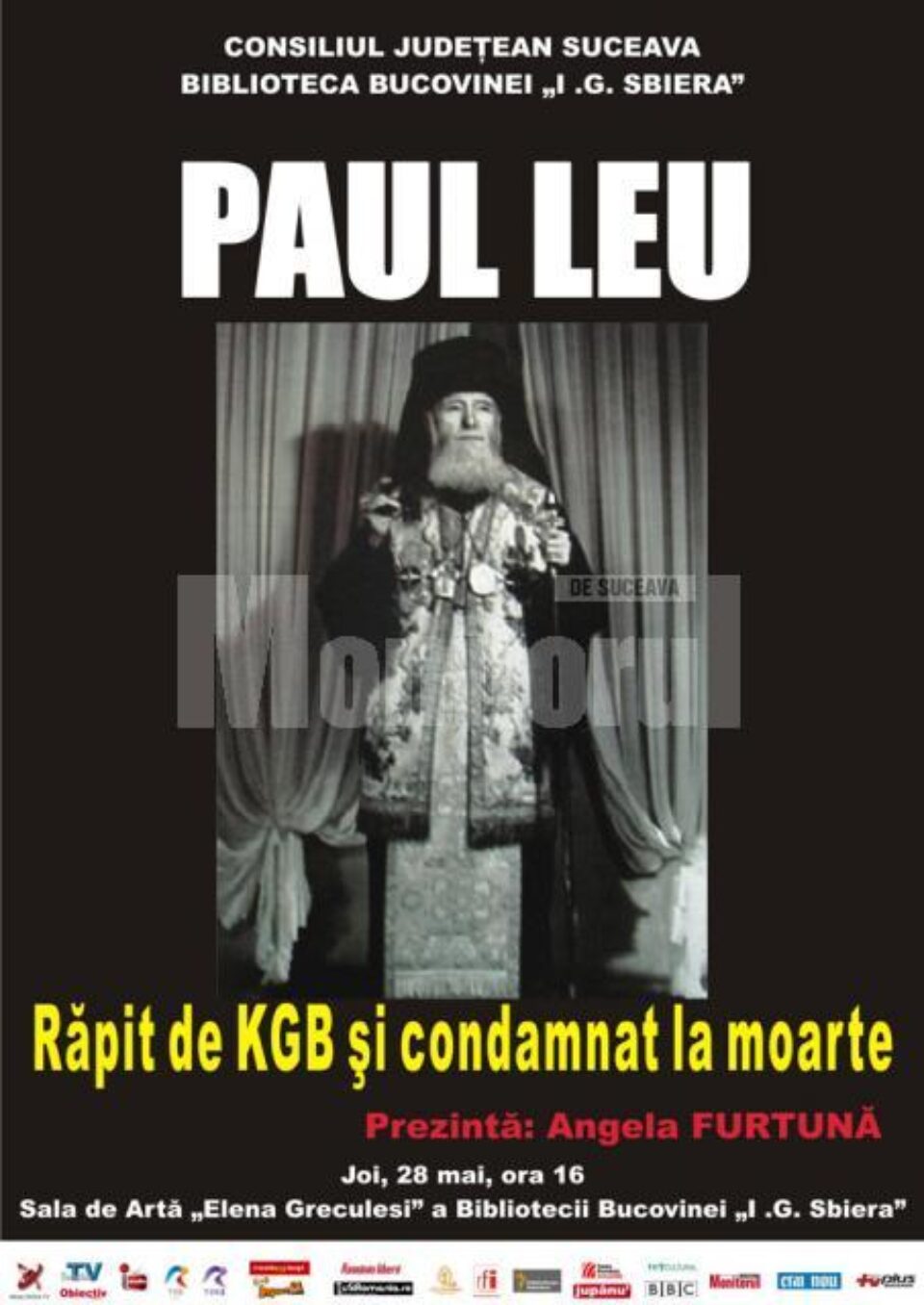 Afiș lansare de carte Afiș lansare de carte