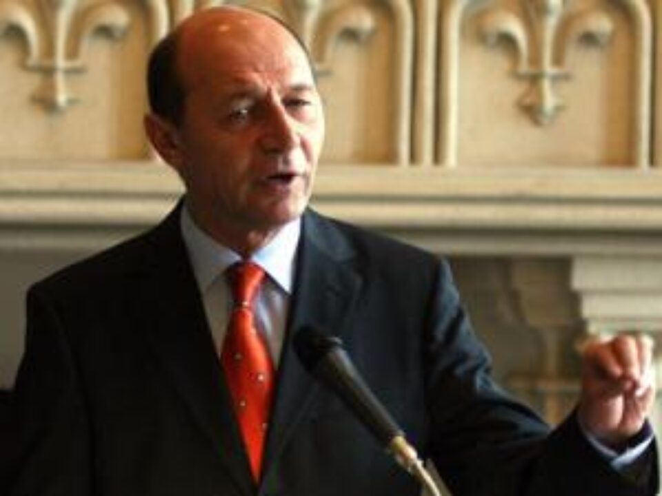 Traian Băsescu: „Împreună trebuie să construim nu sfere de influență, ci sfere de încredere”. Foto: MEDIAFAX