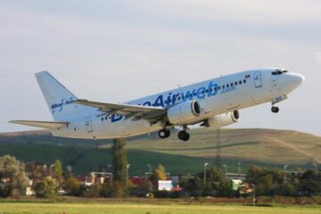 Blue Air va opera curse de pe Aeroportul „Ștefan cel Mare” din Salcea. Foto: flightstory.net