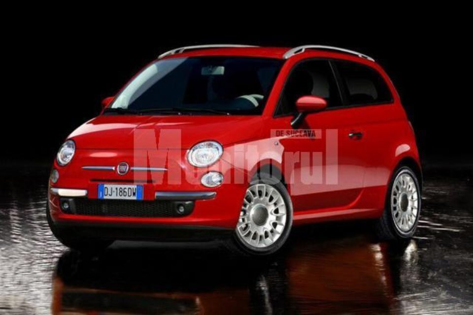 Fiat 500 Giardiniera Rendering