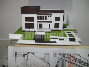 Machetă prezentată în expoziția „Absolvent 2009”