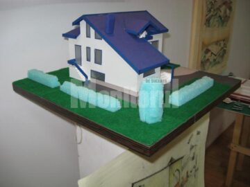 Machetă prezentată în expoziția „Absolvent 2009”