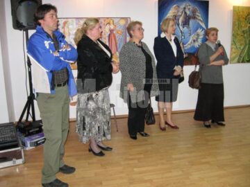 Vernisajul expoziției „Absolvent 2009”