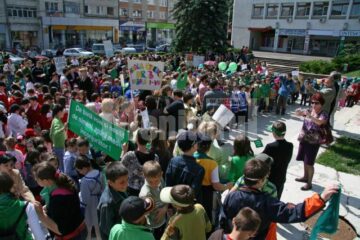 La „Marșul ecologiștilor”, participanții au cerut protejarea naturii și a vieții