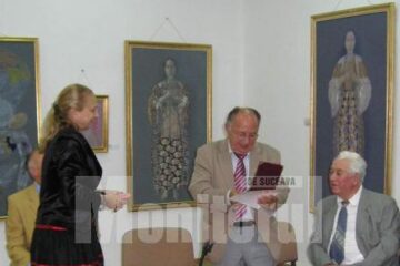 Dr. Ioan Iețcu mulțumind pentru apreciere