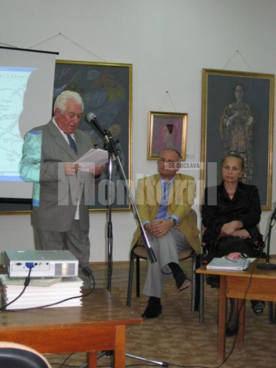 Dr. Gheorghe Dinu, dr. Mihai C.M. Ardeleanu și dr. Doina Elena Ganea Motan