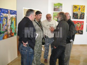 O discuție între artiști