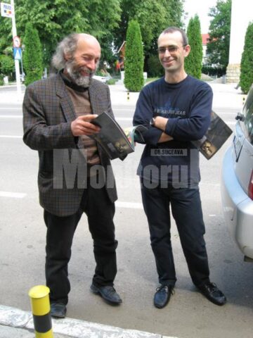 Mircea Dăneasă și artistul bulgar Daniel Jordanov