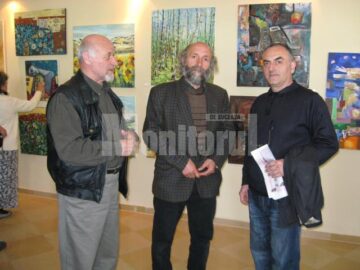 Ioan Bodnar, Mircea Dăneasă și artistul plastic georgian Otar Chakvetadze
