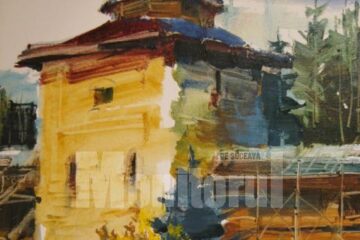 Primăvara în mănăstire - de Ihor Yuriev