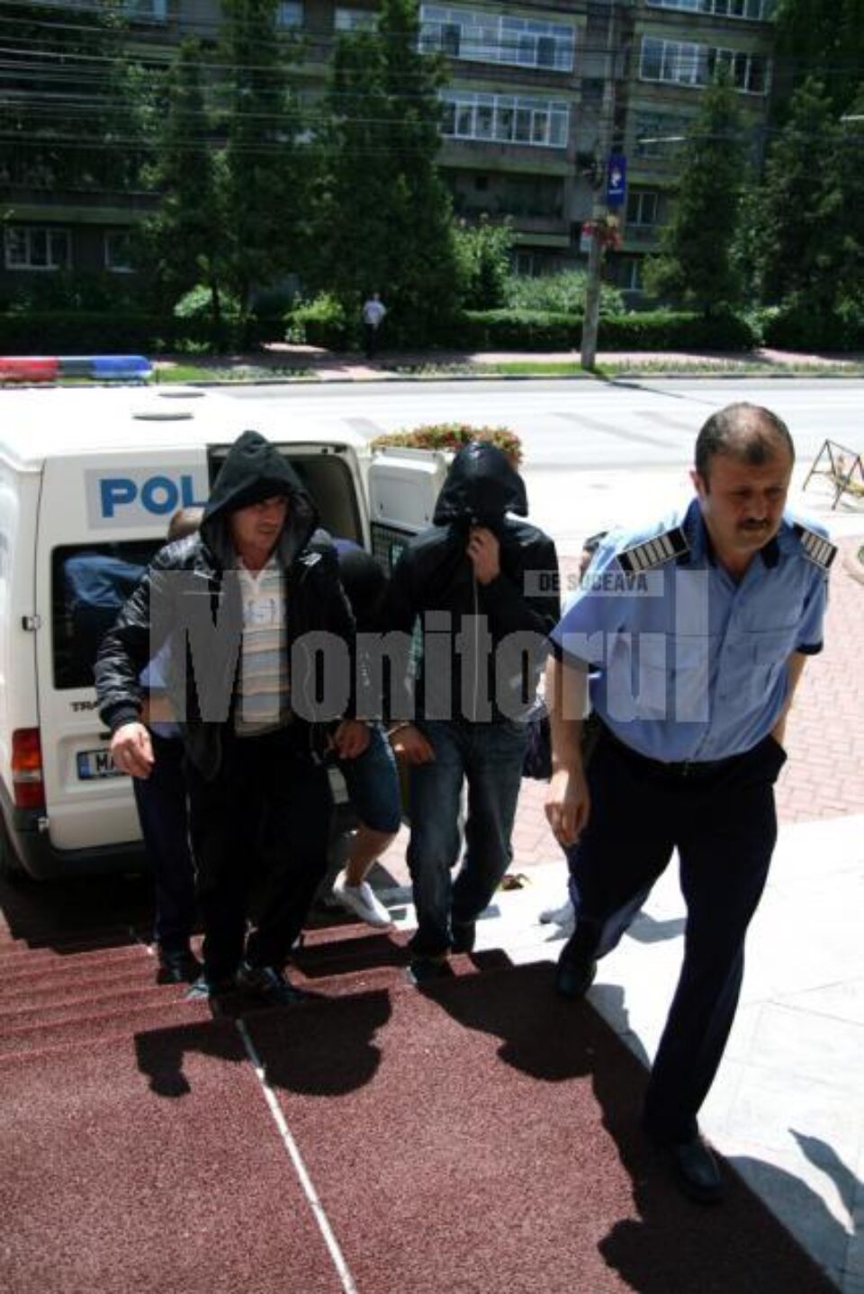 Cei trei traficanți de heroină au fost arestați preventiv