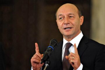 Traian Băsescu: „Vom avea scădere și în trimestrul doi, ceea ce înseamnă intrare în recesiune după toate normele". Foto: MEDIAFAX
