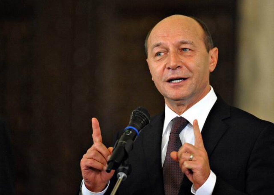Traian Băsescu: „Vom avea scădere și în trimestrul doi, ceea ce înseamnă intrare în recesiune după toate normele". Foto: MEDIAFAX