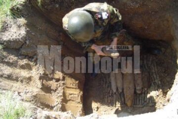 Bombe de aruncător și aviație, proiectile de artilerie, grenade de mână și focoase de artilerie au fost distruse de pirotehniștii ISU în fostul poligon „Bogata”