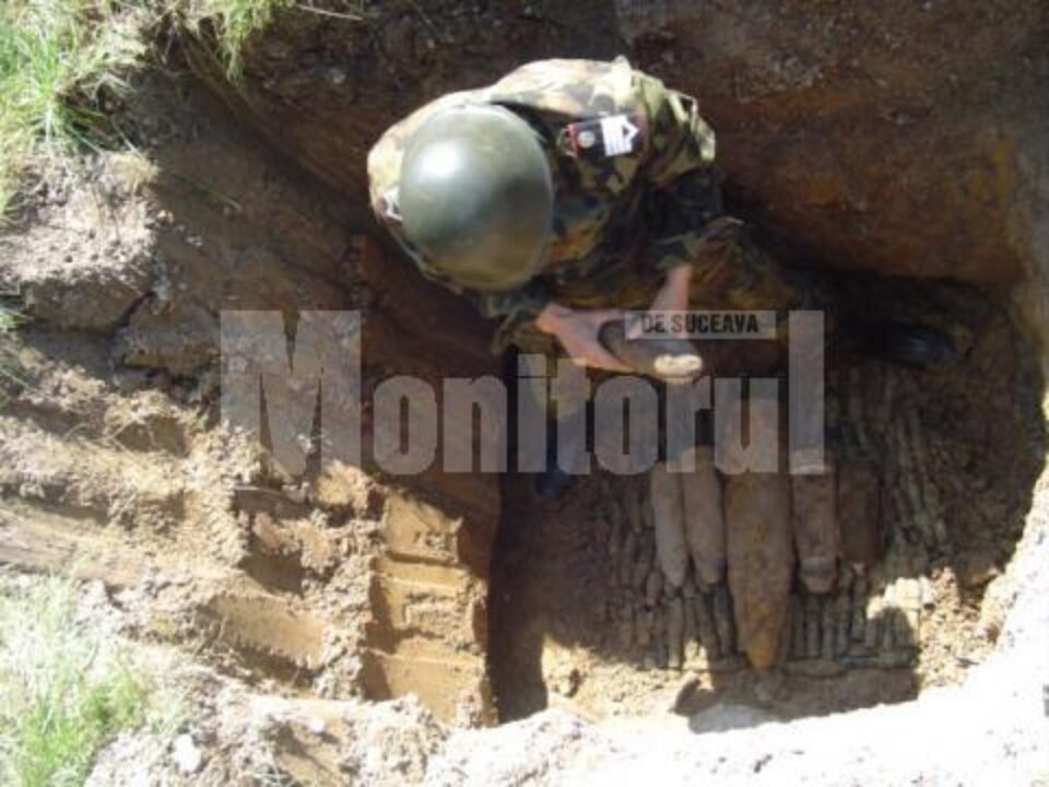 Bombe de aruncător și aviație, proiectile de artilerie, grenade de mână și focoase de artilerie au fost distruse de pirotehniștii ISU în fostul poligon „Bogata”