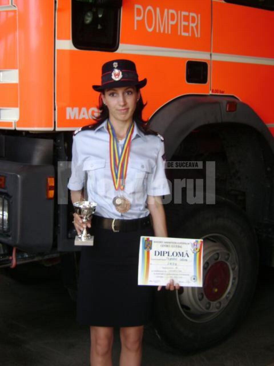 Sergent major Crina Tcaciuc