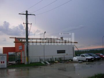 Apocalipsă: Prăpăd la Rădăuți, după o furtună de 40 de minute