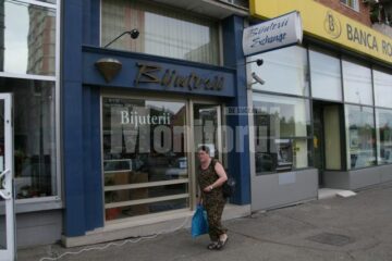 Magazinul de bijuterii din centrul municipiului Suceava