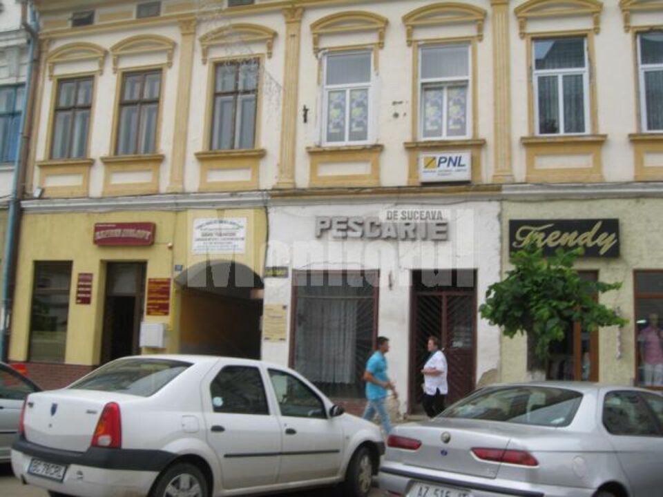 Pescăria din zona centrală a municipiului Rădăuți