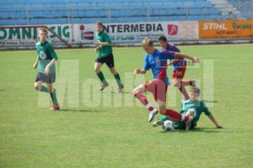 Micii fotbaliști de la Sporting vor juca doar finala mică a Campionatului Național de juniori categoria 14-15 ani