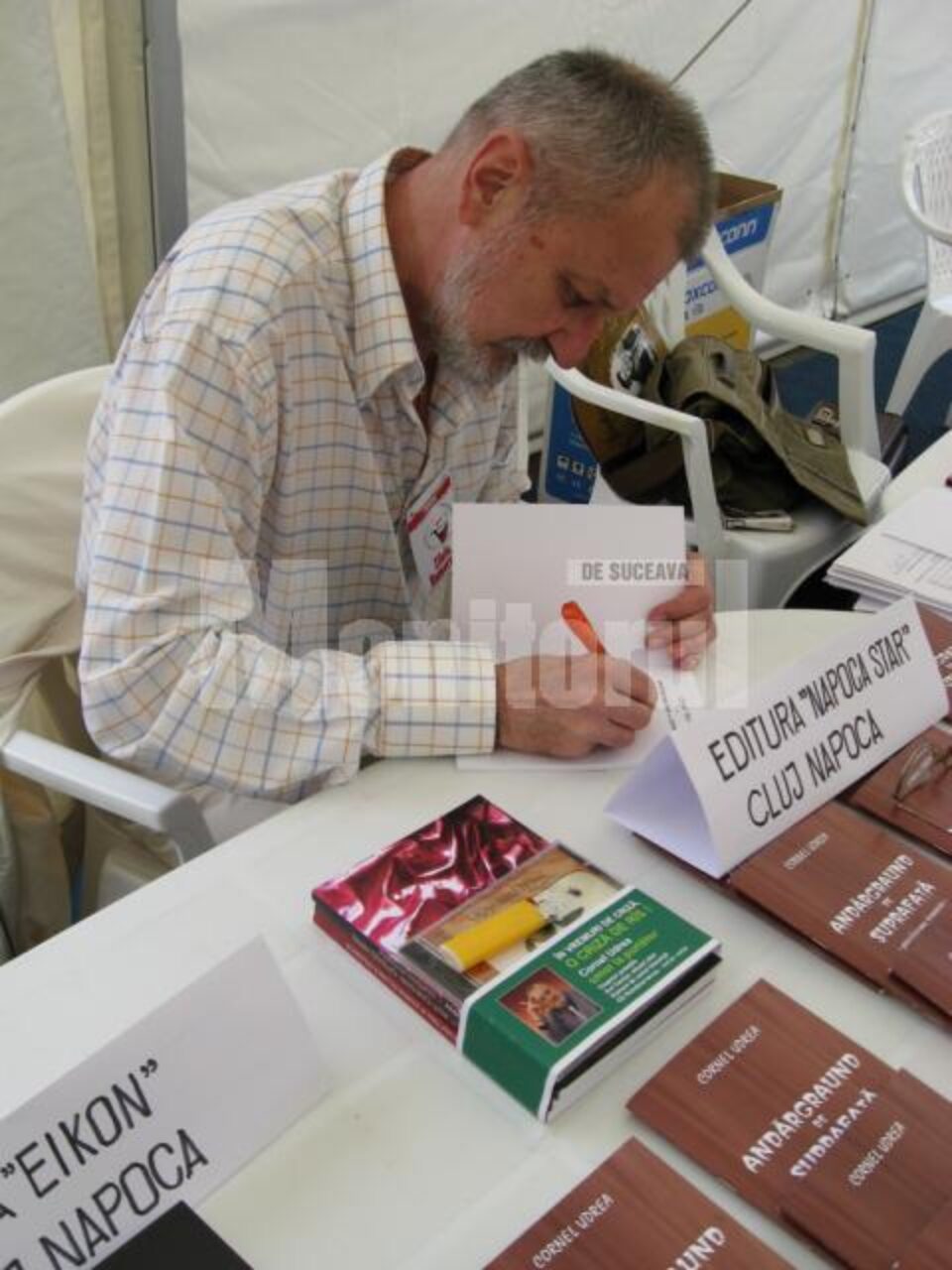 Scriitorul clujean Cornel Udrea, președintele juriului secțiunii „Literatură umoristică”