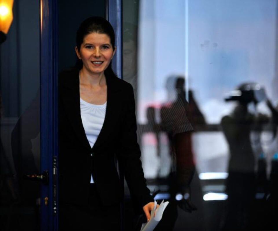 Monica Iacob Ridzi a anunțat, ieri, că își dă demisia din fruntea MTS. Foto: MEDIAFAX