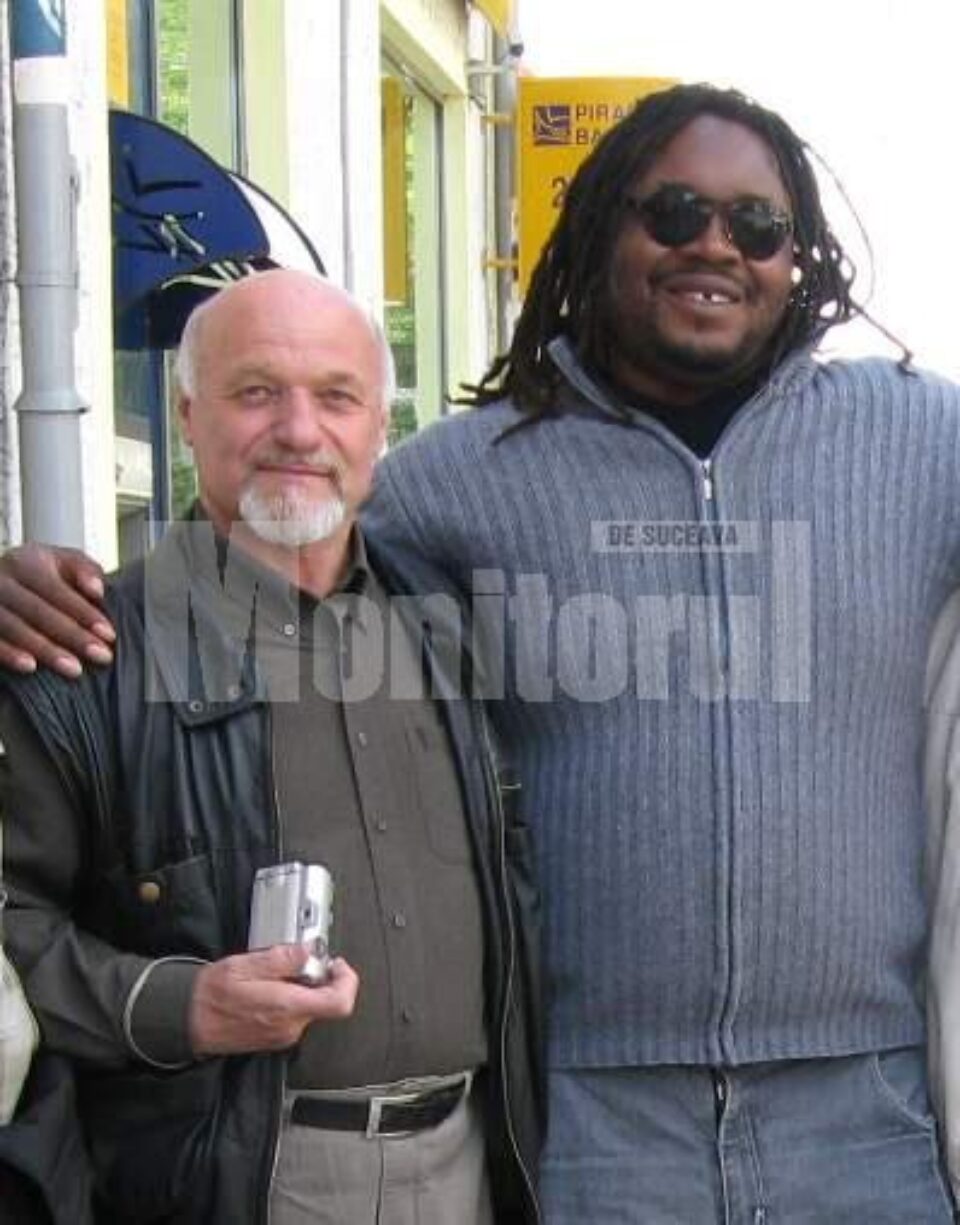 Ioan Bodnar și pictorul nigerian Kingsley Nwabia Ioan Bodnar și pictorul nigerian Kingsley Nwabia