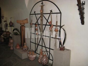 Ceramică pictată și sculptură la Hanul Domnesc