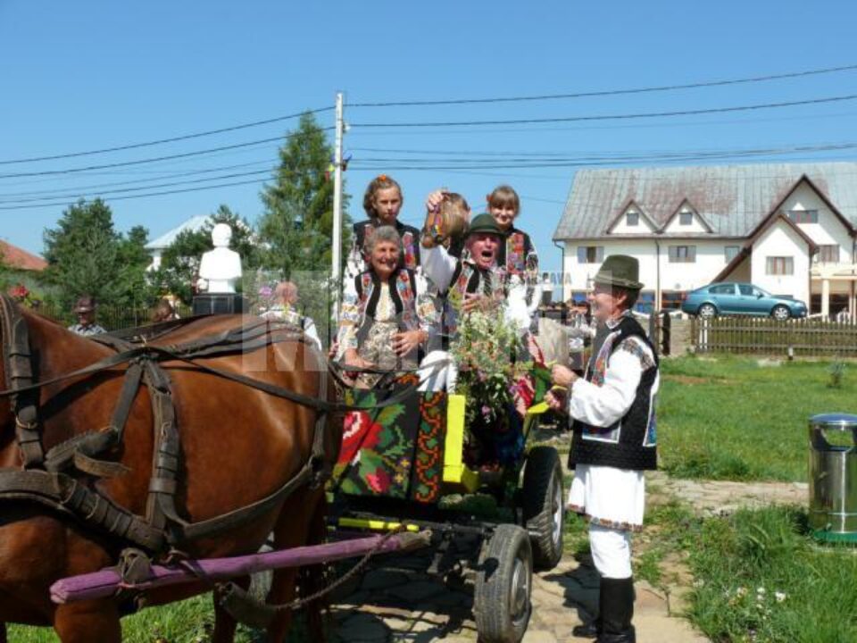Sărbătoare la Poiana Stampei
