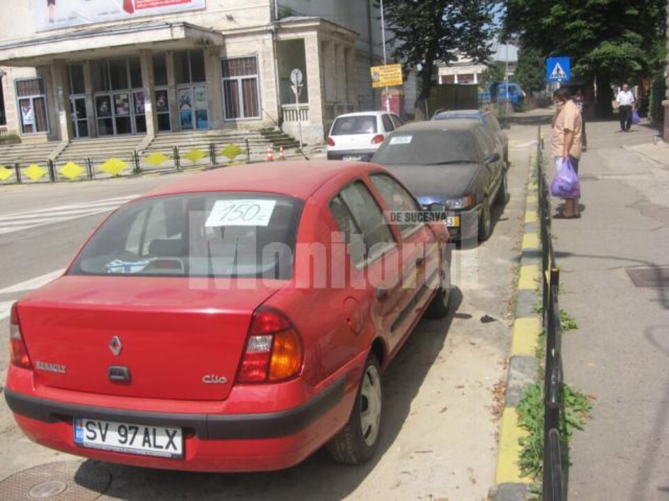 Această mașină poate fi cumpărată cu rate lunare de 150 de euro