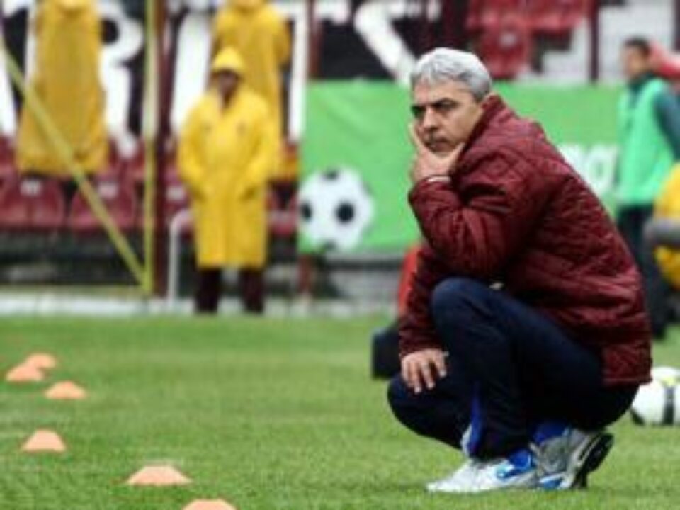 Sorin Cârțu, antrenorul echipei Pandurii. Foto: MEDIAFAX