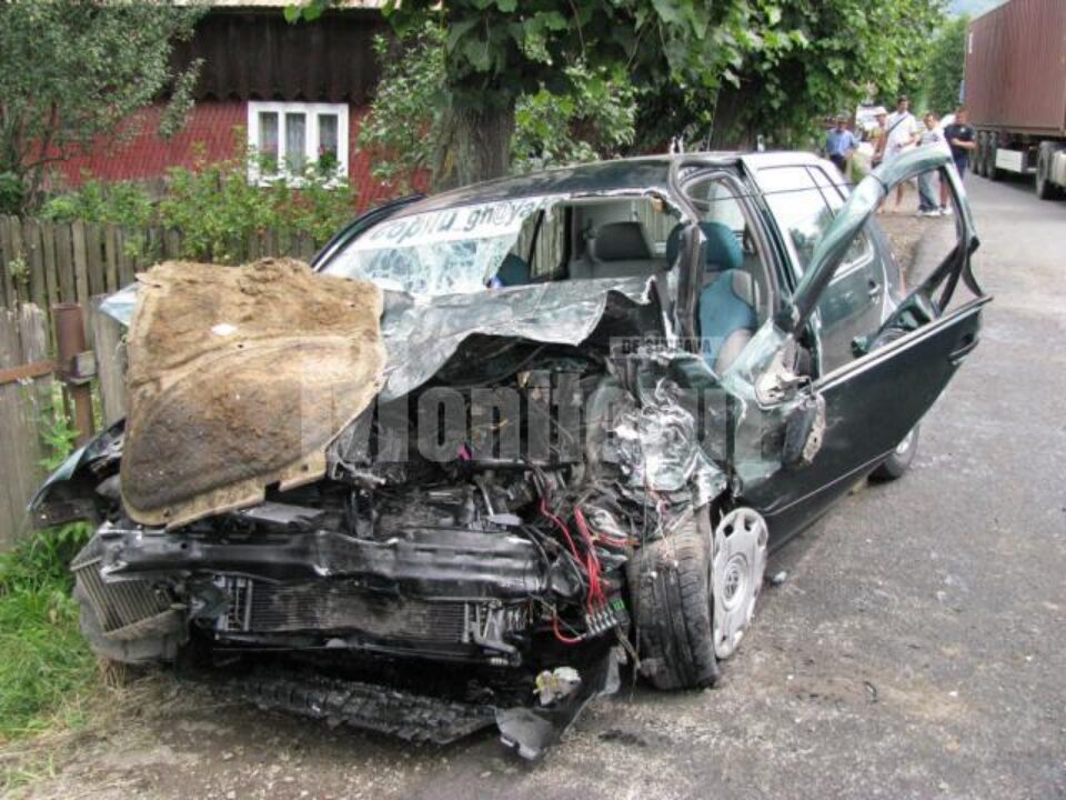Traficul rutier a fost blocat și coloana de mașini s-a întins pe trei kilometri