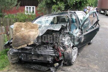 Traficul rutier a fost blocat și coloana de mașini s-a întins pe trei kilometri