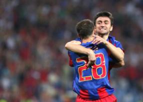 Bucurie în echipa Stelei. Foto: MEDIAFAX