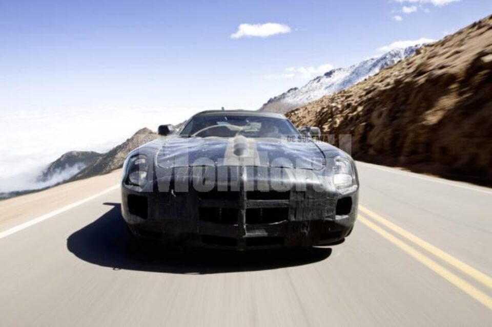 Mercedes SLS AMG Prototype-Test