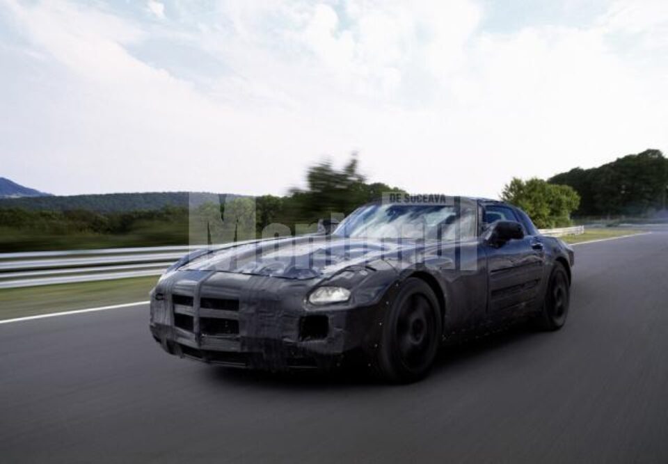 Mercedes SLS AMG Prototype-Test