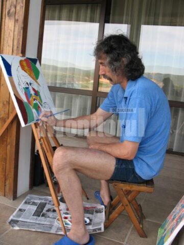 Pictorul Iulian Dziubinski