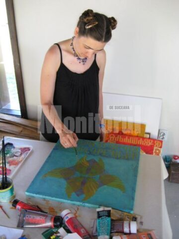 Artista croată Irena Gayatri Horvat