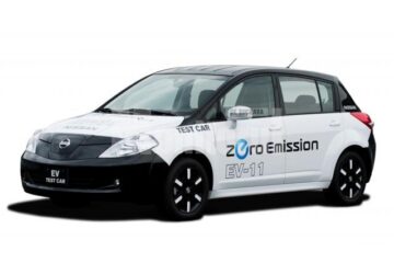 Nissan Versa EV-11 Test Car