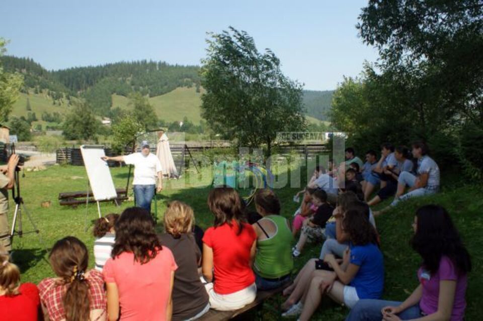 Experimente practice la tabăra „Metamorfoze 2009”