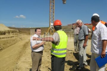 Gheorghe Flutur a verificat și lucrările de construcție a șoselei de centură a municipiului Suceava