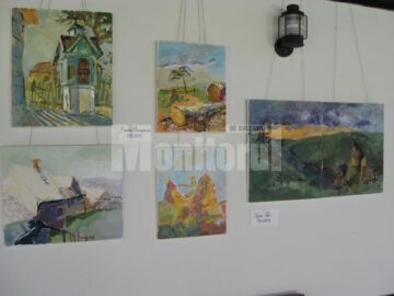 Lucrări ale artiștilor bulgari Emilia Boiadjieva și Iliyan Peev