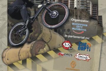 Pasiune: Demonstrație de ciclism trial, la Shopping City Suceava