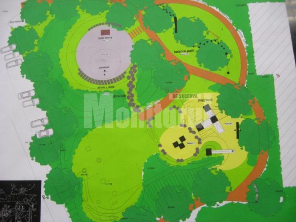 Dezvoltare: Parc nou lângă primăria din Burdujeni