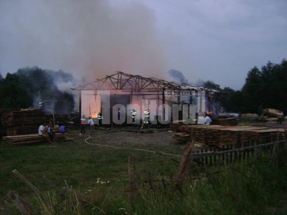 Incendiul de la SC Charm Wood SRL Râșca, administrată de cetățeanul coreean Yoon Chun-Sik