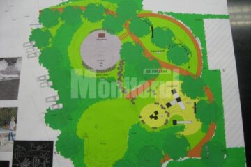 Schița parcului din Burdujeni