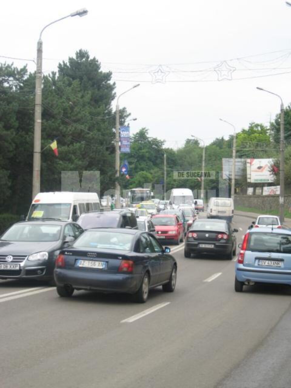În ritm de melc: Infernul s-a mutat pe străzile Sucevei