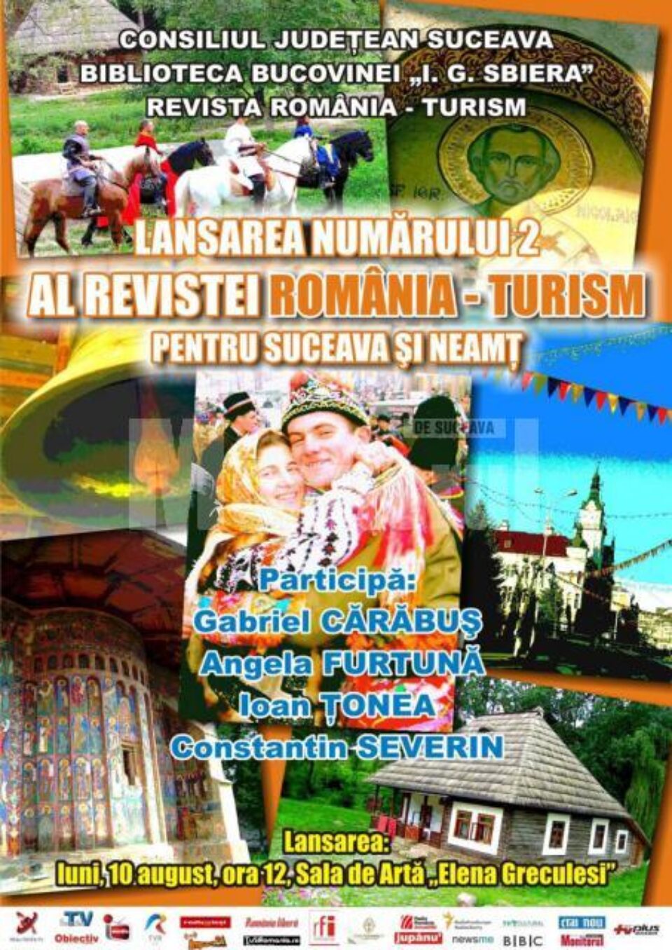 Astăzi, la Biblioteca „I. G. Sbiera”: Lansarea Revistei România - Turism, dedicată județelor Suceava și Neamț