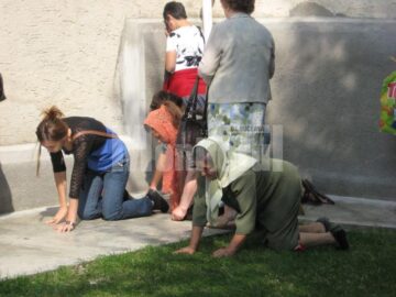 Rugăciune la Biserica Hagigadar